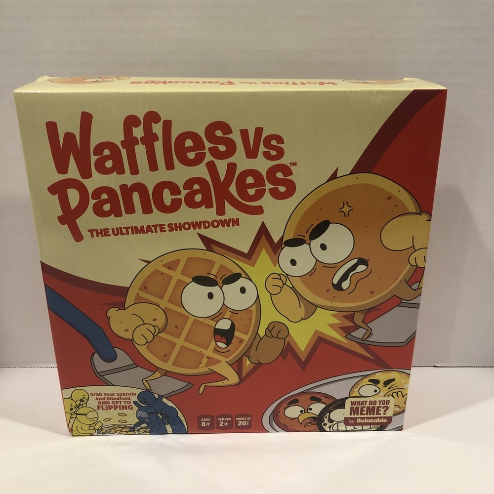 Waffles vs Pancakes The Ultimate Showdown Card Game Ages 8 Plus Family Fun‎